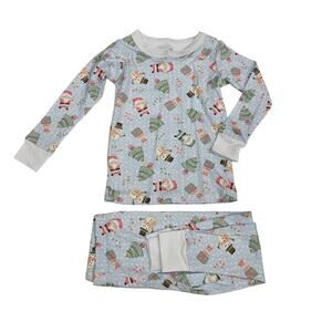 NWT Magnolia Baby Size 10 Sweet Little Christmas in Blue